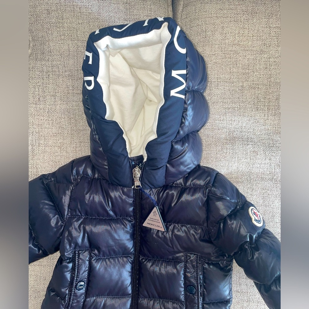 Moncler Baby coat 3-6 months , lightly used
